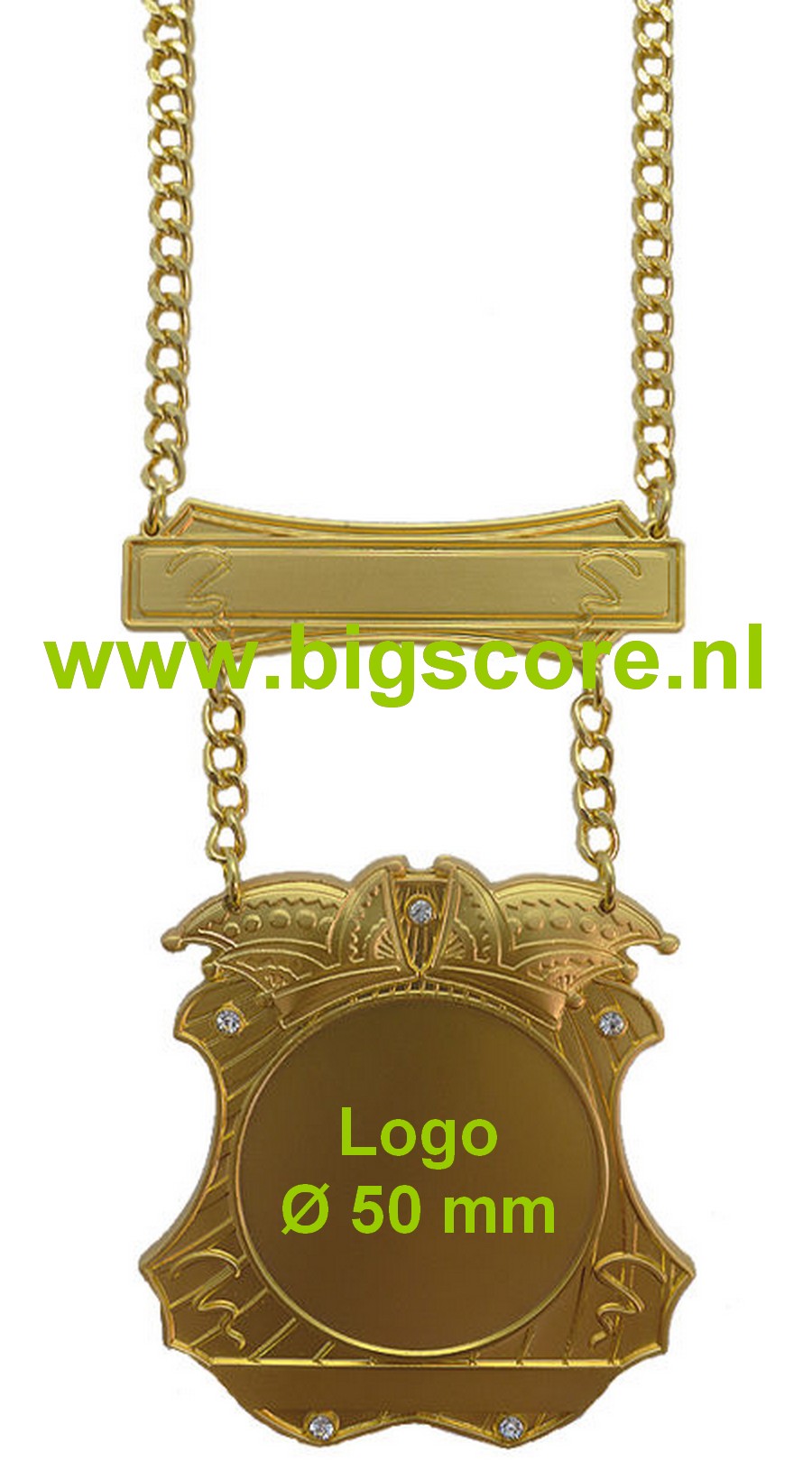 61 Prinsenketting standaard in 3 kleuren